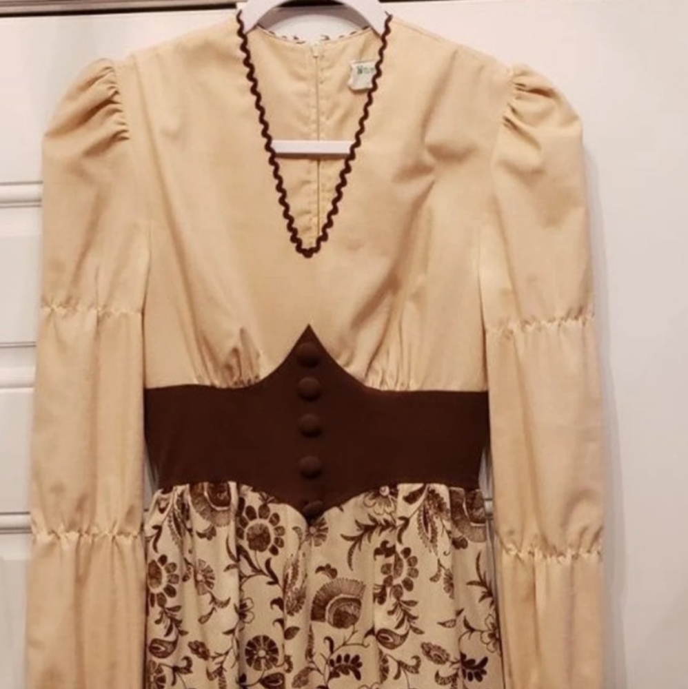 COPY - Vintage 70s maxi prairie dress